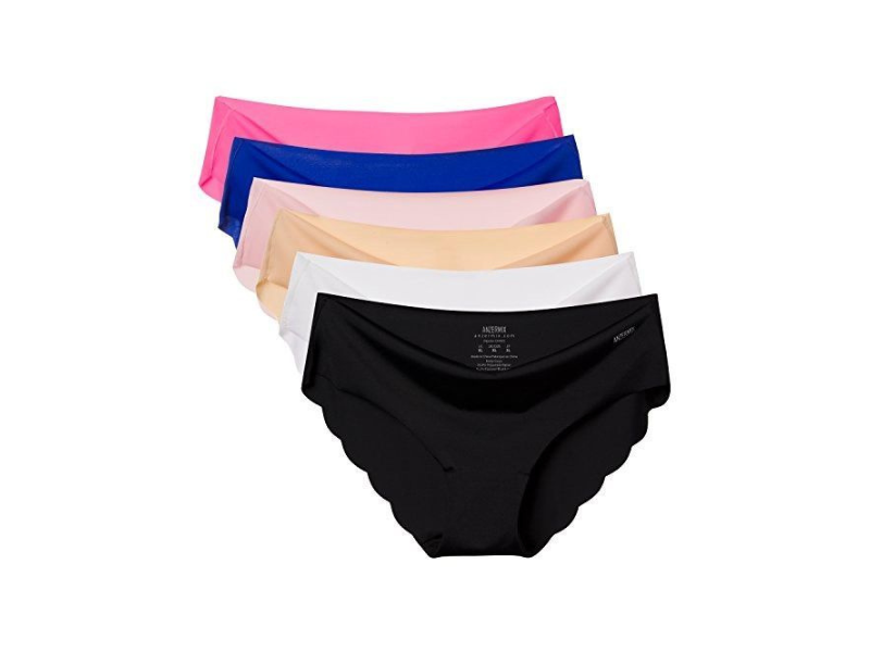 Lot de 6 slips en Coton Pour Femme - Multicouleur